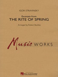 cover The Rite of Spring Concert Band sheet music cover